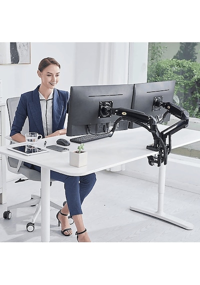 Daytona Nb Northbayou F160 17-27" Çift Kol 2-9 Kg Amortisörlü Monitör Standı