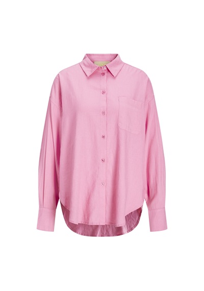 Jack & Jones Kadın Keten Karışımlı Gömlek - Jamie - 12269668 Morning Glory