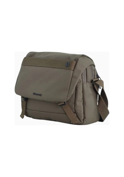 Discovery Downtown Sürdürülebilir Laptop Messenger Çapraz Çanta Haki 1