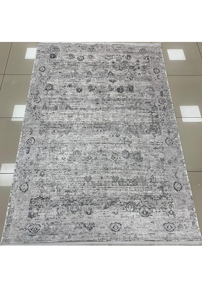 Padişah Halı Evidence 35611 096 Serisi Viskon Akrilik Salon Oturma Yatak Odası Halısı Gri