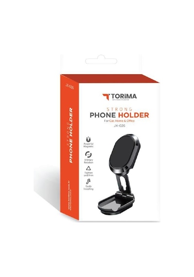 Torima Jx-026 Ayarlanabilir Portatif Telefon Tutucu Masaüstü Telefon Standı Siyah