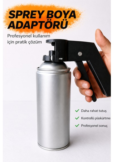 Sprey Boya Adaptörü Siyah