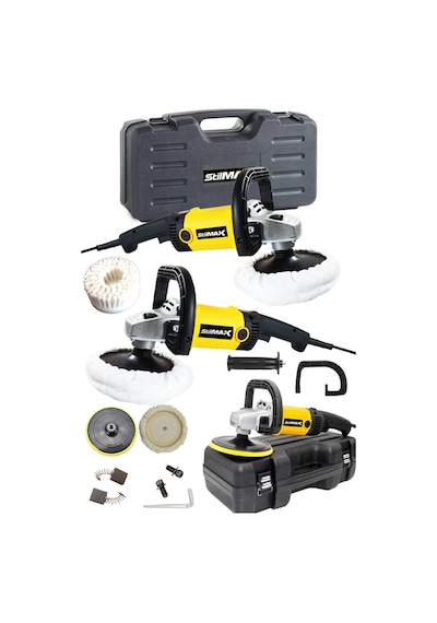 Stilmax Profesyonel SPL1400 6 Kademeli 1400 W 180 MM Devir Ayarlı Pasta Cila Polisaj Makinesi + Fırça Stilmax Profesyonel SPL1400 6 Kademeli 1400 W 180 MM Devir Ayarlı Pasta Cila Polisaj Makinesi + Fırça
