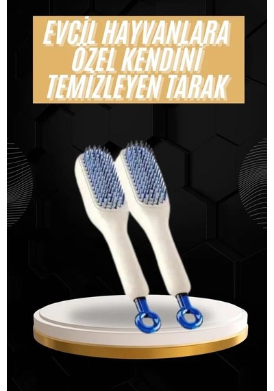 Astraltech Evcil Hayvanlara Özel Kolay Temizlenen Tüy Temizleme Fırçası