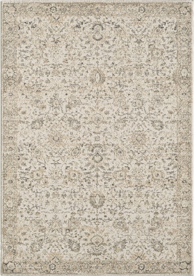 Mariesse Home Asır Serisi Vintage Modern Dokuma Salon Oturma Odası Halısı Bej