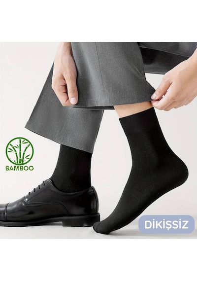 Kral Socks Kutulu 6 Çift Bambu Uzun Soket Yazlık Dikişsiz Parfümlü Çorap Çok Renkli