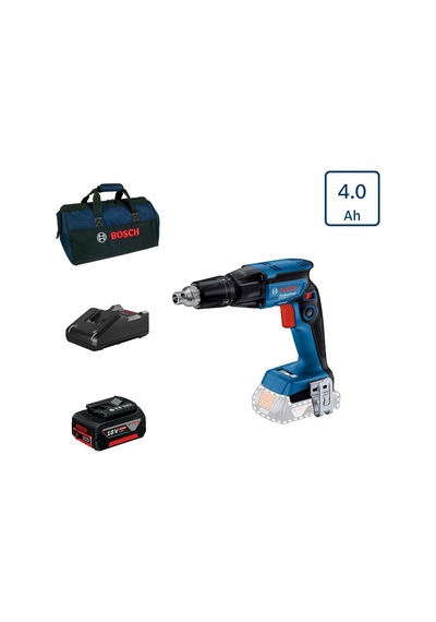 Bosch Gtb 185-lı Tek Akülü Alçıpan Vidalama 4 Amper Bez Çantalı