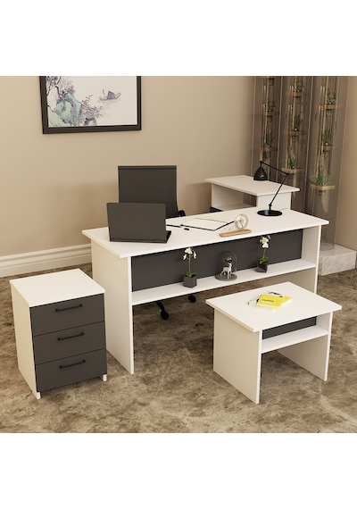 KALENDER DEKOR MERKÜR-1-2-3-4 OFİS BÜRO MASASI TAKIMI MRK14