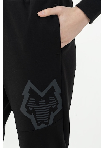 Maraton Sportswear Comfort Kadın Dönüşlü Paça Basic Siyah-siyah Pantolon 22028-siyah-siyah Siyah - Siyah