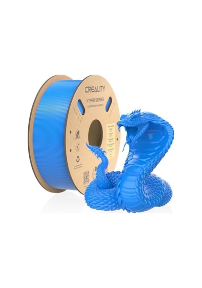 Creality Resmi 3d Yazıcı Filamenti, Hyper Pla Yüksek Hızlı Filament, 1,75 Mm 3d Baskı Filamenti, Yüksek Hızlı Baskı İçin, Ölçü Hassasiyeti +/-0,02 Mm, 1 Kg/makara - Mavi Creality Resmi 3d Yazıcı Filamenti, Hyper Pla Yüksek Hızlı Filament, 1,75 Mm 3d Baskı Filamenti, Yüksek Hızlı Baskı İçin, Ölçü Hassasiyeti +/-0,02 Mm, 1 Kg/makara - Mavi