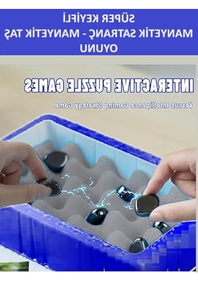 Manyetik Taş Oyunu, Eğitici Masa Oyunu, Seyahat İçin İdeal
