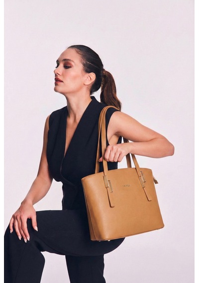 Just Polo Çapraz Askılı Kadın Çanta Toprak 5013 Taba