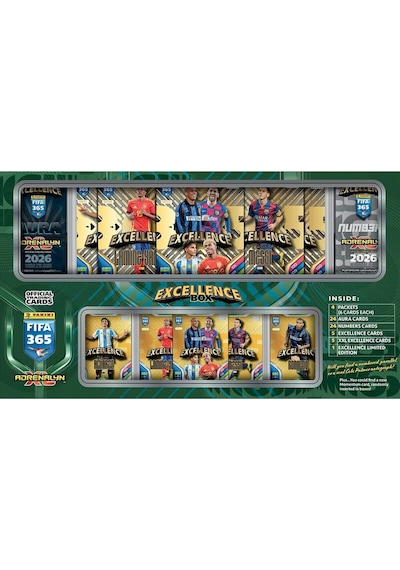 Fıfa 365 Adrenalyn Tradıng Cards Excellence Box -özel Seri-sınırlı Üretim- Full İçerik