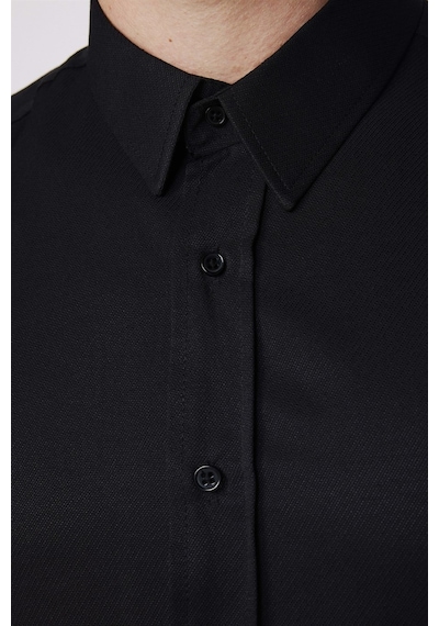Tudors Modern Slim Fit Pamuklu Kolay Ütü Armürlü Erkek Siyah Gömlek-23994-siyah Siyah Tudors Modern Slim Fit Pamuklu Kolay Ütü Armürlü Erkek Siyah Gömlek-23994-siyah Siyah