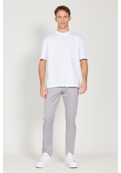 Ac&Co / Altınyıldız Classics Erkek Grı Slim Fit Dar Kesim Pamuklu Esnek Chino Pantolon Grı Gri Ac&Co / Altınyıldız Classics Erkek Grı Slim Fit Dar Kesim Pamuklu Esnek Chino Pantolon Grı Gri