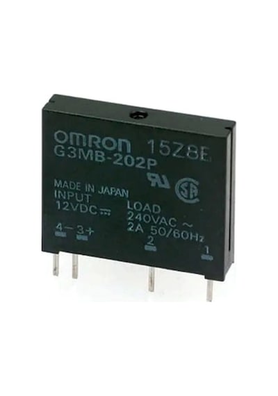 12v Omron 12vdc,out 240v Ac 2a Solid State Röle Ssr