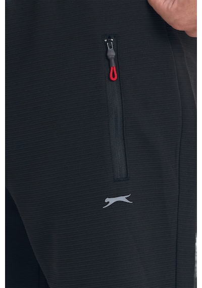 Slazenger Osaku 2 Li Set Erkek Şort Siyah - Koyu Gri