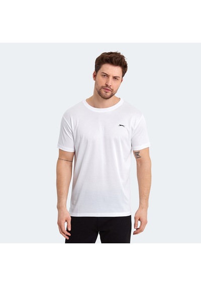 Slazenger Odalıs I Erkek Kısa Kol T-Shirt Beyaz St13Te118-000 001