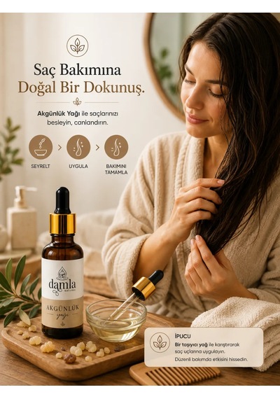 Biodamla Natural Akgünlük Yağı 20 Ml