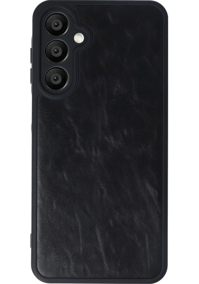 Newface - 788 - Samsung Galaxy Uyumlu A16 5g Kılıf Aras Deri Kapak - Csmo-tex - - Siyah Sıyah