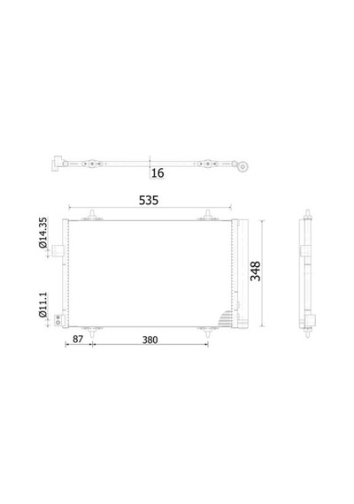 Mahle Ac938000s Klima Radyatörü Kondansör P407 04 11 P508 10 18 C5 04 17 1.6-1.8-2.0 Vtı-hdı 6455.hv-6455.gy-6455.jb-9683011280 -