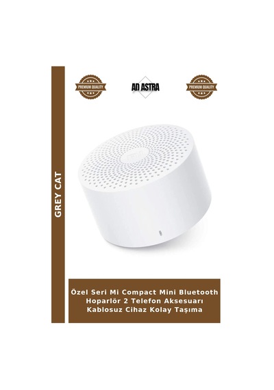 Özel Seri Mi Compact Mini Bluetooth Hoparlör 2 Telefon Aksesuarı Kablosuz Cihaz Kolay Taşıma