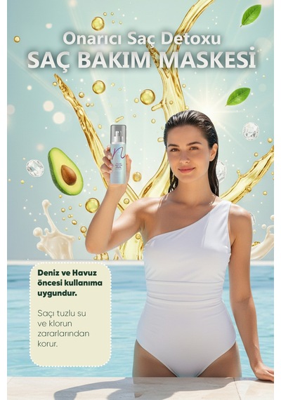 Onarıcı Saç Detoxu Ve Durulanmayan Saç Bakım Maskesi - 561716208