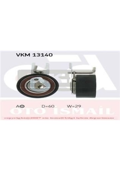 SKF VKM13140 TRİGER EKSANTRİK GERGİ RULMANI 107 206 207 307 407 /