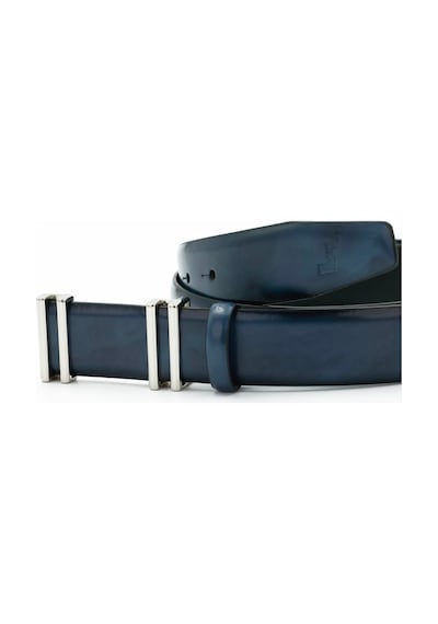 Nappa Hakiki Deri 3,50 Cm Pimli Toka Klasik Erkek Kemer - Tuna Kmr101 Lacivert