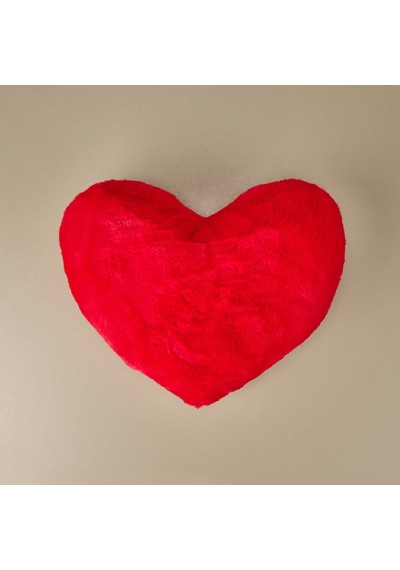 Soft Love Figürlü Yastık - Kırmızı - 45 Cm