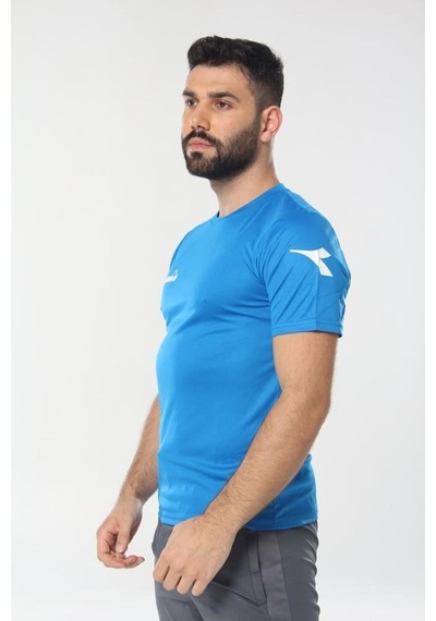 Diadora Nacce Erkek Mavi T-Shirt - 16Tsr05