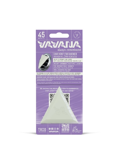 Vavana Araba Klima Kokusu 3'lü Set - Trio Oto Kokusu Bpa & Sıvı İçermez 45 Gün Etkili Set 4
