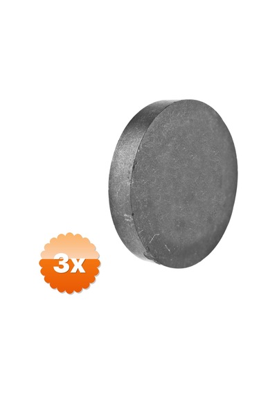 3 Paket 10 Adet Mıknatıs 17x3 Mm Yuvarlak Güçlü Mıknatıs Disk Mıknatıs