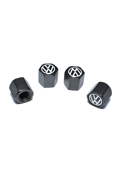 Volkswagen Transporter Metal Sibop Kapağı 4 Adet Siyah-beyaz