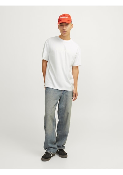 Jack & Jones Jorfrederıksberg Tee Ss Crew Neck Noos Bright Wht Bright Wht Çok Renkli Jack & Jones Jorfrederıksberg Tee Ss Crew Neck Noos Bright Wht Bright Wht Çok Renkli