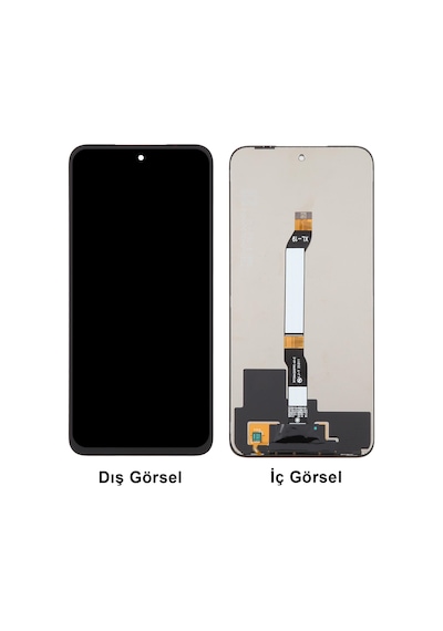 Teknonet Xiaomi Redmi 15 Uyumlu Lcd+dokunmatik - Siyah