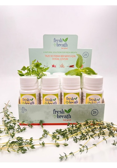 Fresh Breath Ağız Kokusu Önleyici Nefes Temizleyici 4 x 25'li