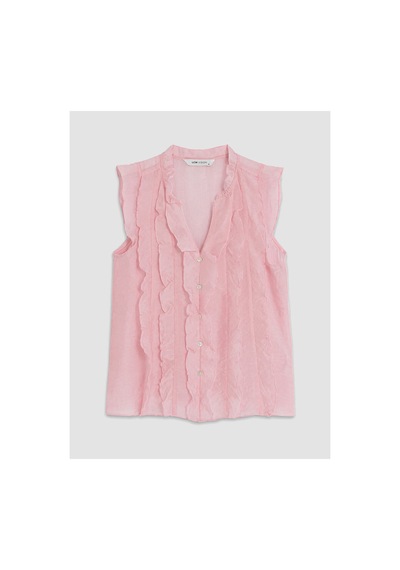 LC Waikiki Alıta Cıty Farkıyla Lcw Vision Pembe Tül Düz Kaçık Yaka Kolsuz Kadın Bluz Pembe - 918664913 Pembe LC Waikiki Alıta Cıty Farkıyla Lcw Vision Pembe Tül Düz Kaçık Yaka Kolsuz Kadın Bluz Pembe - 918664913 Pembe