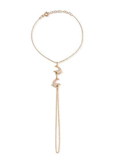 925 Ayar Gümüş Rose Yunuslar Şahmeran - 45104001 Rose Gold