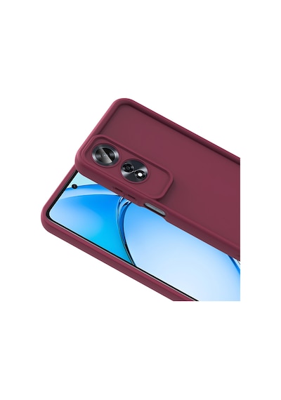 Oppo A60 Kılıf Kamera Korumalı Zore Ananas Kapak Pembe