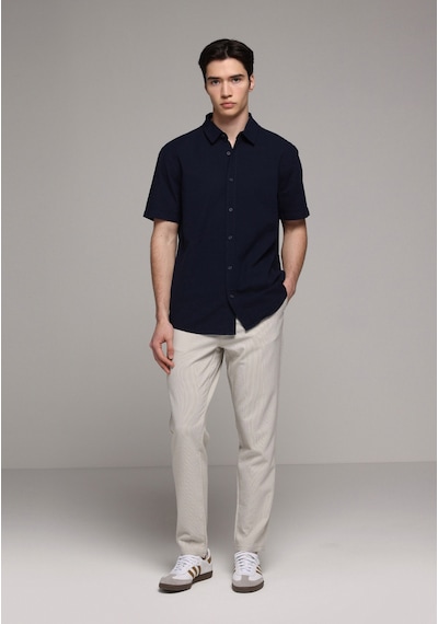 Colin's Colins Regular Fit Shirt Neck Düz Erkek Lacivert Kısa Kol Gömlek Cl1083096 Q1.v1 Nav Colin's Colins Regular Fit Shirt Neck Düz Erkek Lacivert Kısa Kol Gömlek Cl1083096 Q1.v1 Nav