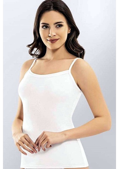 20st Kota Bayan İp Askılı Beyaz Atlet 6091 13-2010