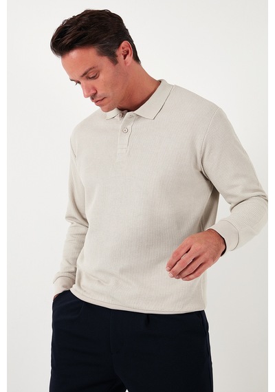 Buratti Erkek Sweat 5905739 Taş Taş