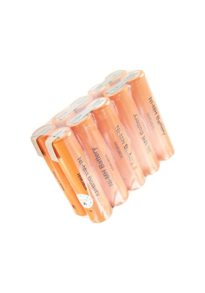 10 / Hhr380a 12 Volt Pil Paketi 10x Panasonic Hhr-380a Piller 1.2 Volt