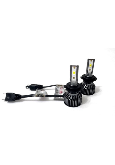 Yeni Eco Power H7 Şimşek Etkili Led Xenon Fanlı 50w 9000 Lumen