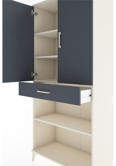 Hyperion Dolap 4 Raflı Tek Çekmeceli 2 Kapaklı 88x44x195 Ayta... Aytaşı