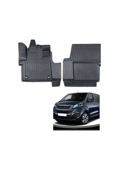 S-dizayn Peugeot Expert Traveller 3d Pro Havuzlu Paspas 2016 Üzeri A+ Kalite