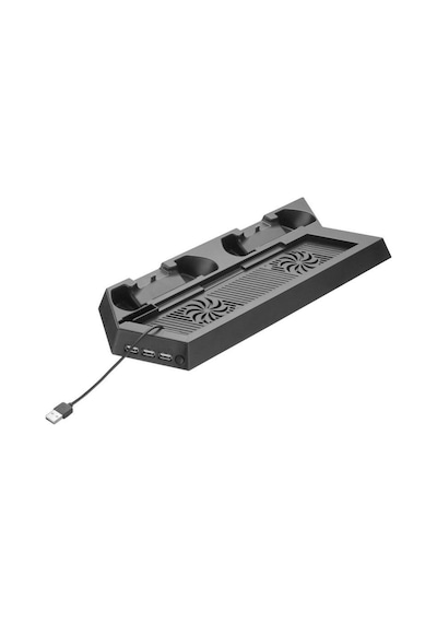 Ps4 Fat-ps4 Slim-ps4 Pro Joystick Kol Şarjlı Multifonksiyonel Fanlı Dikey Stand