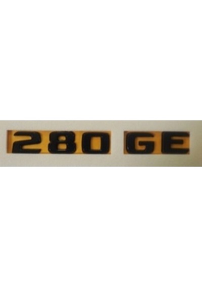 Mercedes Uyumlu Yazı 280 Ge Siyah