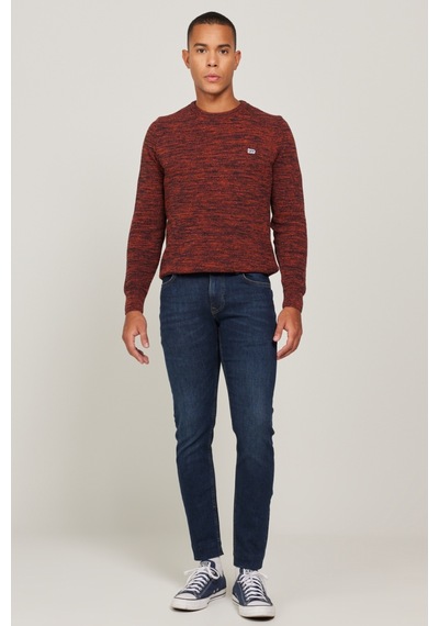 Lee Malone Skinny Fit Dar Kesim Düşük Bel Çok Dar Paça Taş Rengi Erkek Esnek Jean Denim Kot Pantolon L73607458 Taş